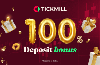 TICKMILL – โบนัสเงินฝาก 100%
