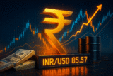 รูปีอินเดียแข็งค่าขึ้นแตะ 85.57 ต่อดอลลาร์: ได้แรงหนุนจาก FII แม้ต้องรับแรงกดดันจากน้ำมันและค่าเงินดอลลาร์